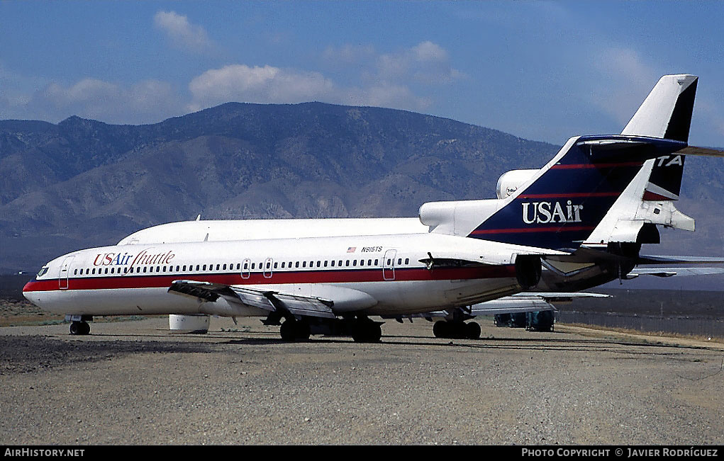 Aircraft Photo of N915TS | Boeing 727-254 | USAir Shuttle | AirHistory.net #604394