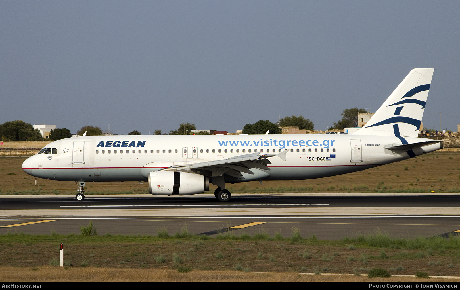Aircraft Photo of SX-DGC | Airbus A320-232 | Aegean Airlines | AirHistory.net #604432