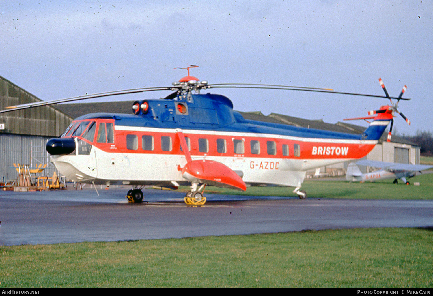 Aircraft Photo of G-AZDC | Sikorsky S-61N | Bristow Helicopters | AirHistory.net #604434