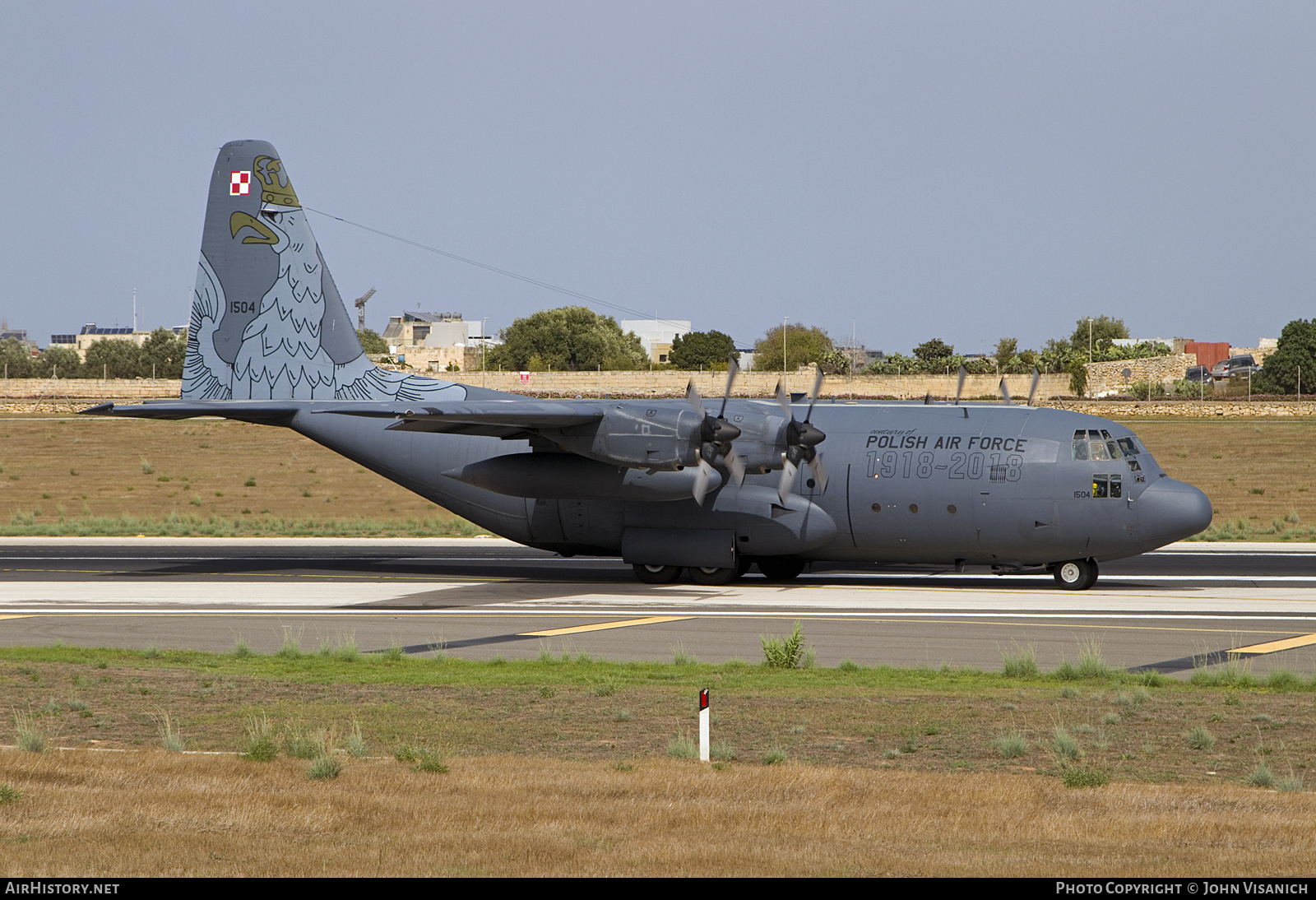 Aircraft Photo of 1504 | Lockheed C-130E Hercules (L-382) | Poland - Air Force | AirHistory.net #604440