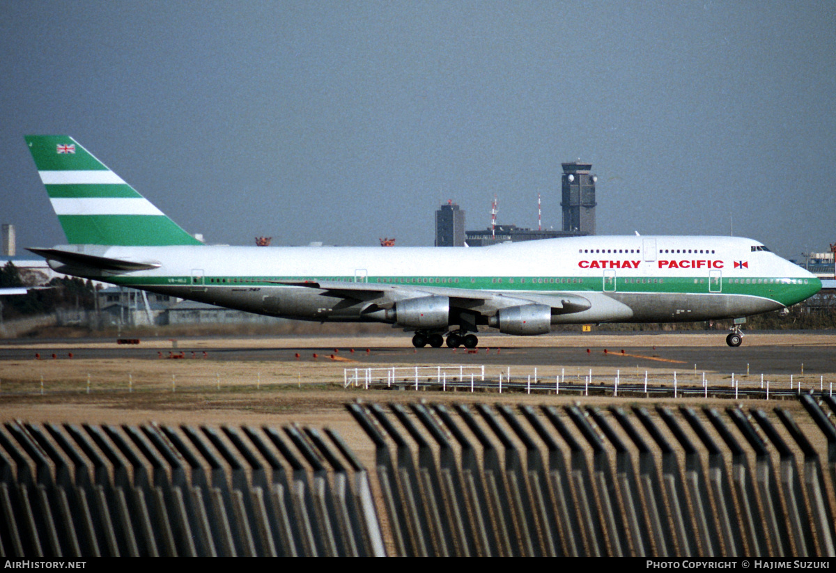 Aircraft Photo of VR-HIJ | Boeing 747-367 | Cathay Pacific Airways | AirHistory.net #604456