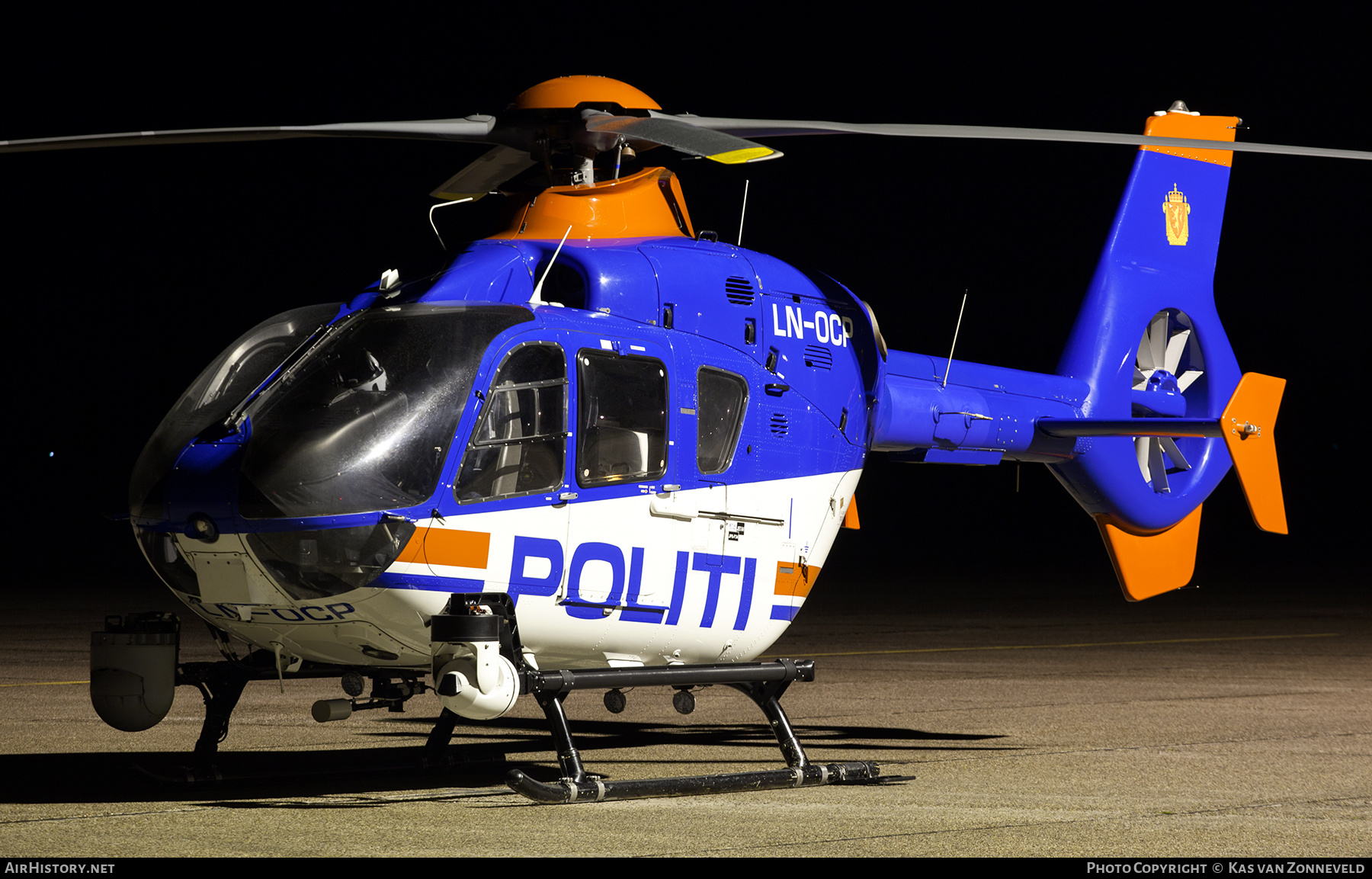 Aircraft Photo of LN-OCP | Eurocopter EC-135T-2 | Politi | AirHistory.net #604461