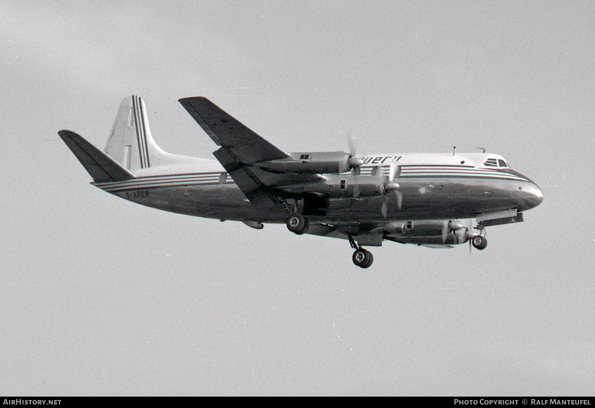 Aircraft Photo of G-ARER | Vickers 708 Viscount | Maitland Drewery Aviation | AirHistory.net #604475