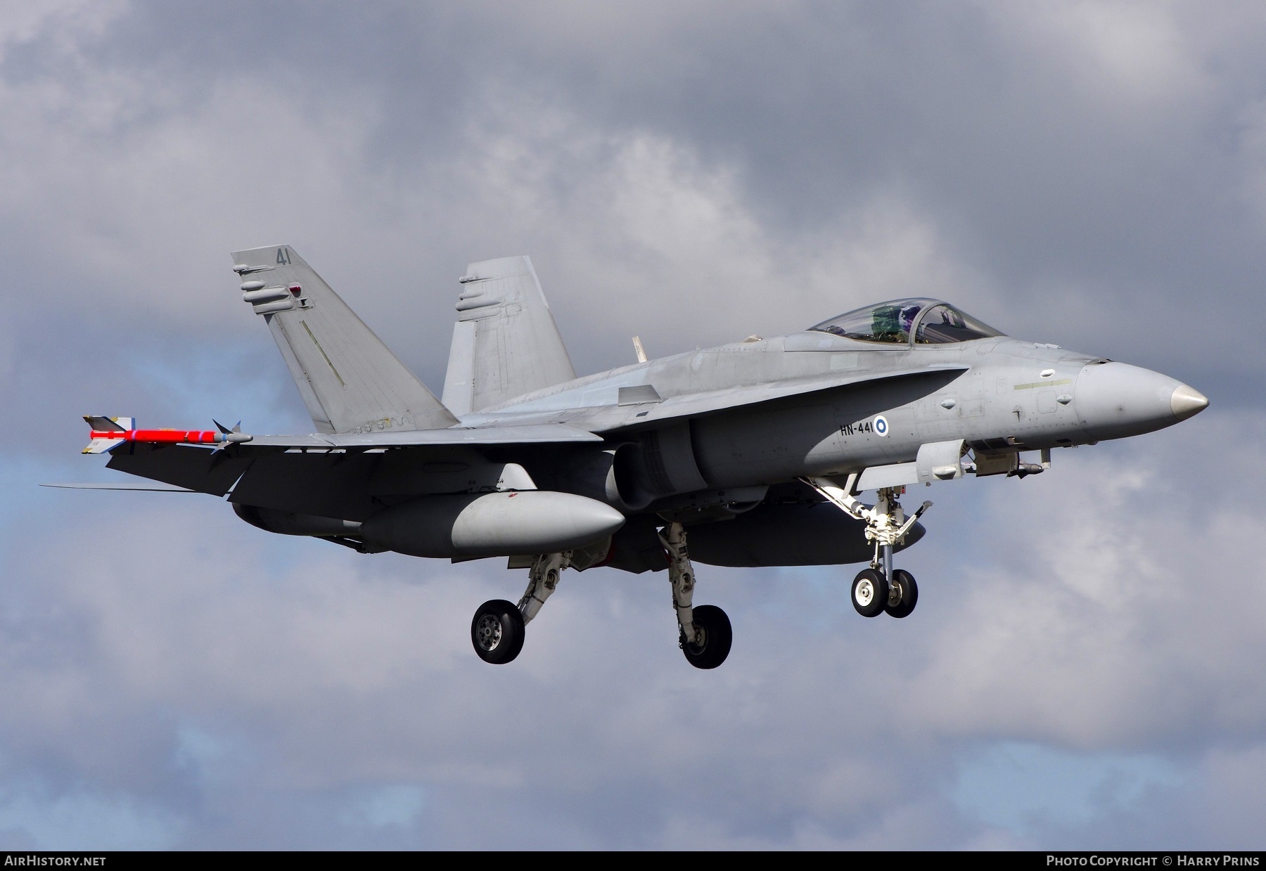 Aircraft Photo of HN-441 | McDonnell Douglas F/A-18C Hornet | Finland - Air Force | AirHistory.net #604481