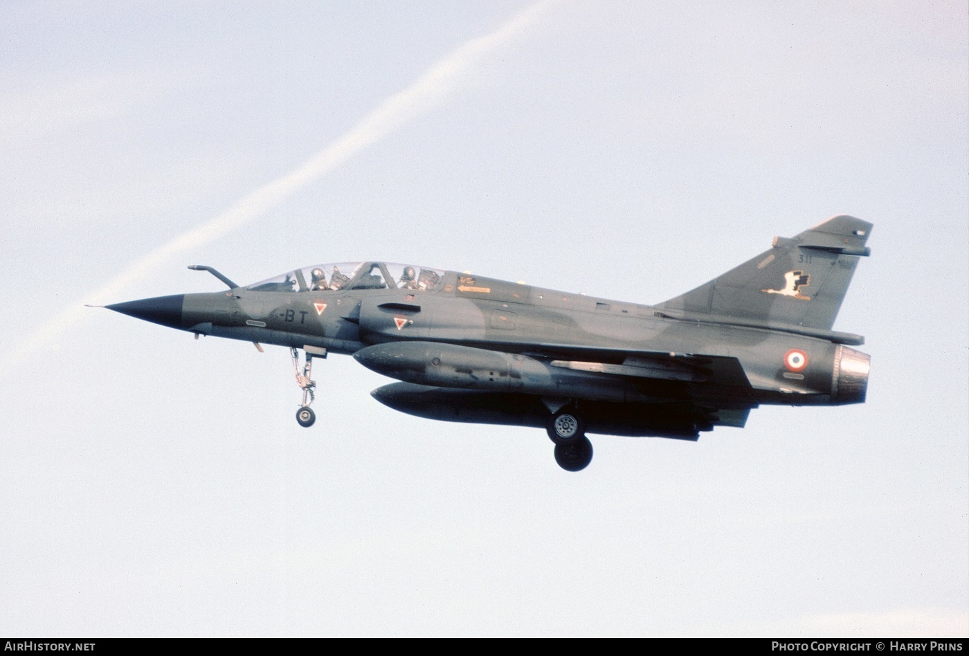 Aircraft Photo of 311 | Dassault Mirage 2000N | France - Air Force | AirHistory.net #604506