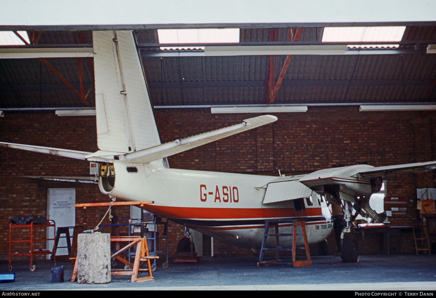 Aircraft Photo of G-ASIO | Aero Commander 500A Commander | Tyler Group | AirHistory.net #604515