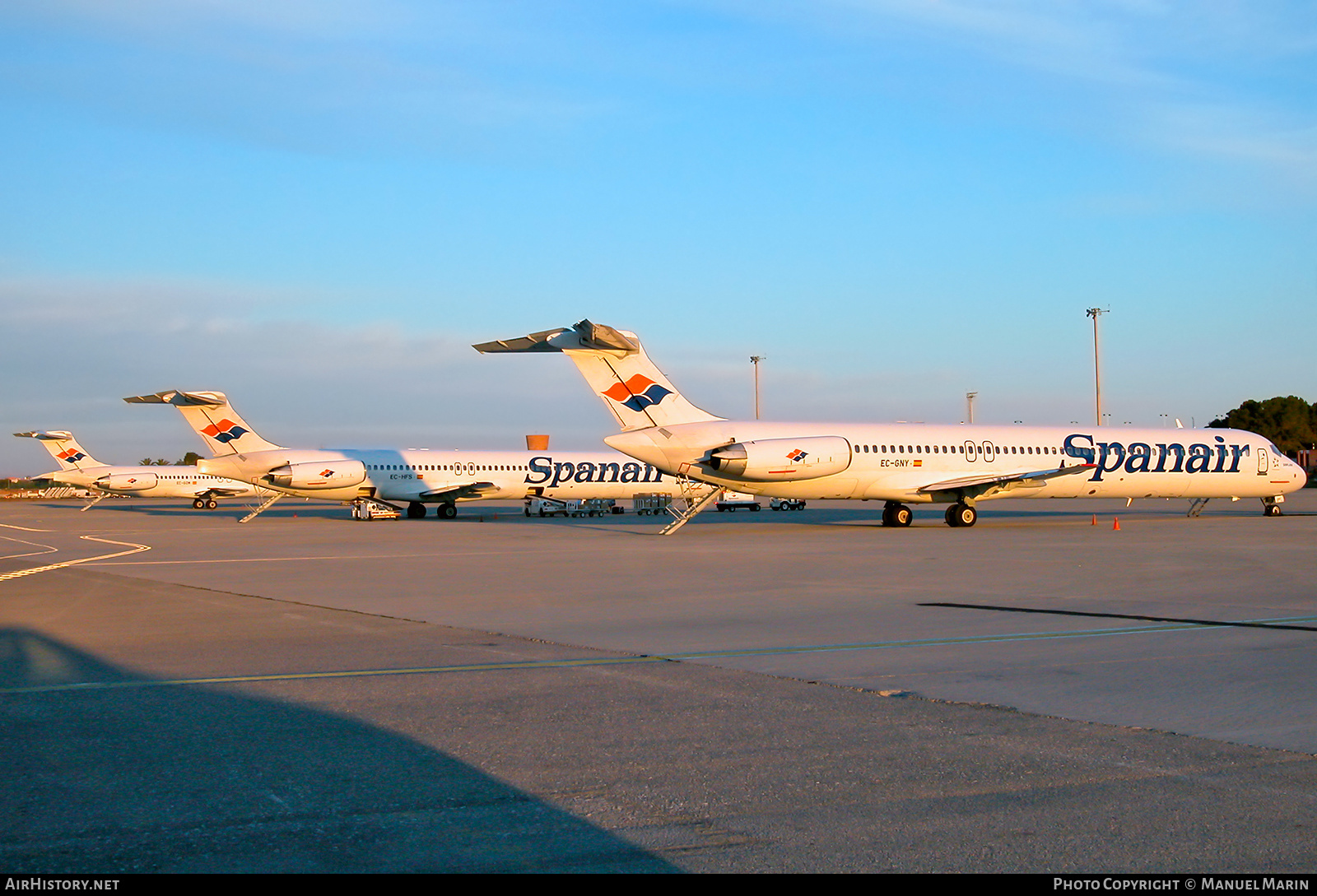 Aircraft Photo of EC-GNY | McDonnell Douglas MD-83 (DC-9-83) | Spanair | AirHistory.net #604516