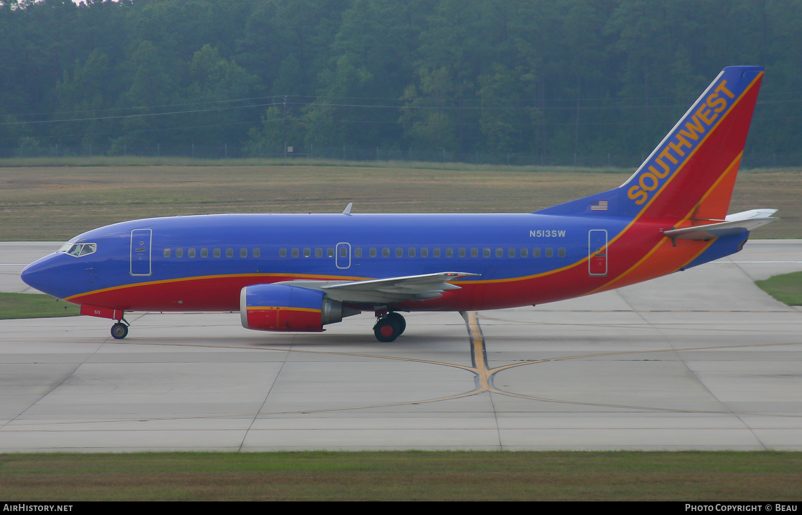 Aircraft Photo of N513SW | Boeing 737-5H4 | Southwest Airlines | AirHistory.net #604526