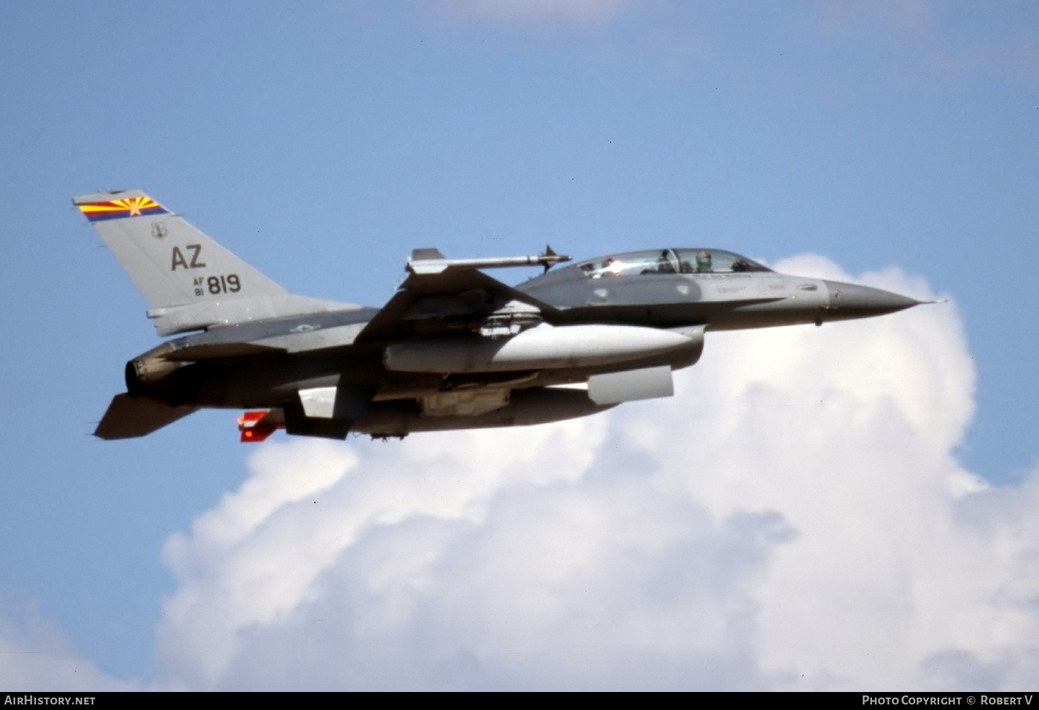 Aircraft Photo of 81-0819 | General Dynamics F-16B Fighting Falcon | USA - Air Force | AirHistory.net #604551