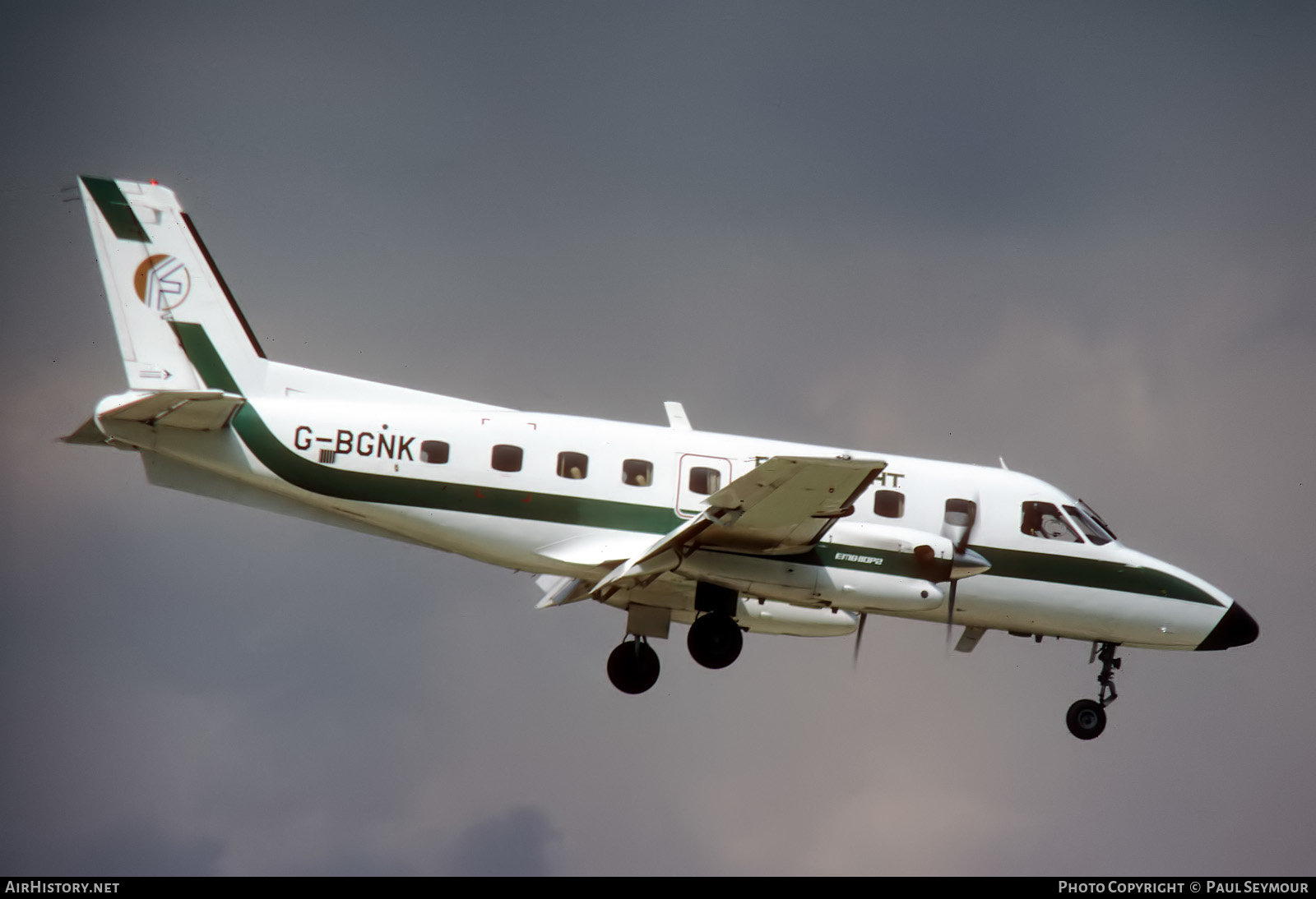 Aircraft Photo of G-BGNK | Embraer EMB-110P2 Bandeirante | Fairflight | AirHistory.net #604573