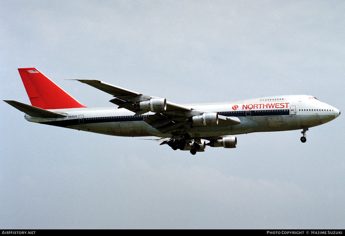 Aircraft Photo of N610US | Boeing 747-151 | Northwest Airlines | AirHistory.net #604581
