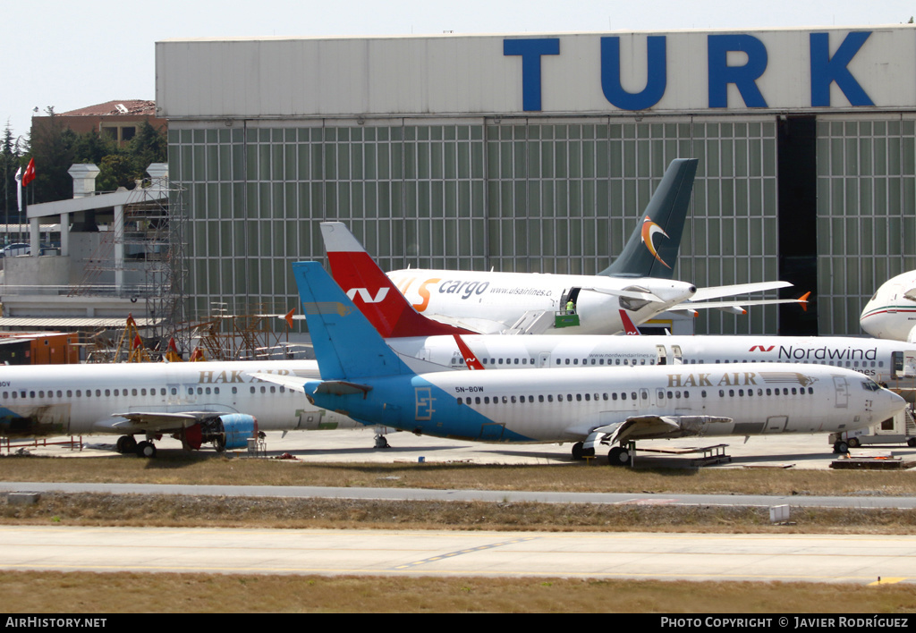 Aircraft Photo of 5N-BOW | Boeing 737-4U3 | Hak Air | AirHistory.net #604595