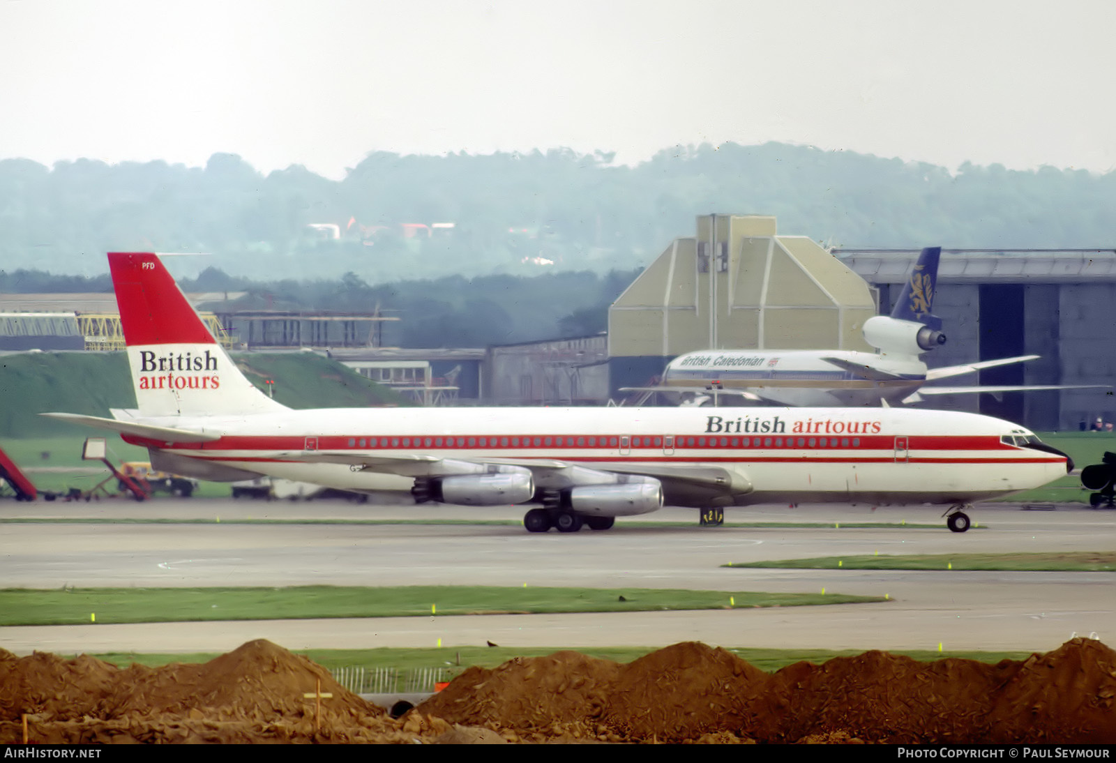 Aircraft Photo of G-APFD | Boeing 707-436 | British Airtours | AirHistory.net #604596