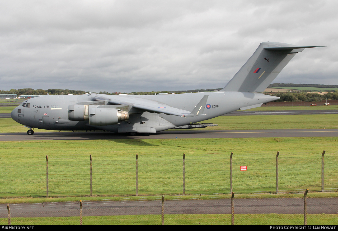 Aircraft Photo of ZZ178 | Boeing C-17A Globemaster III | UK - Air Force | AirHistory.net #604622