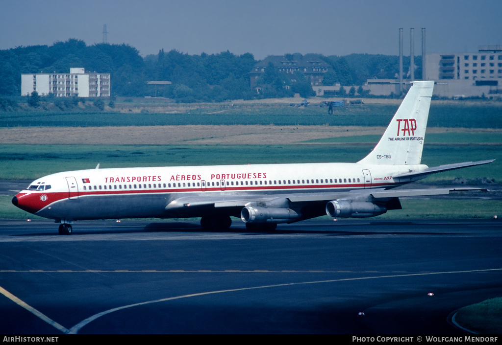 Aircraft Photo of CS-TBG | Boeing 707-382B | TAP - Transportes Aéreos Portugueses | AirHistory.net #604639