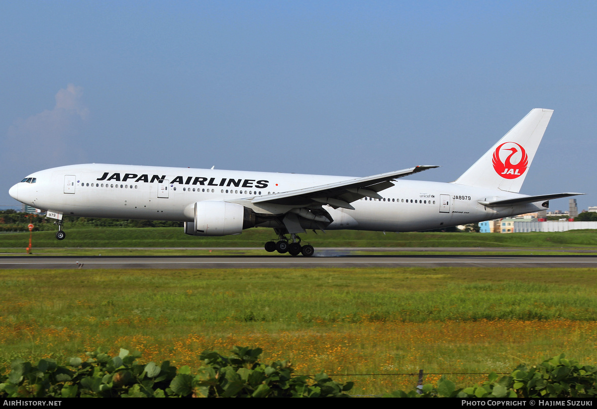 Aircraft Photo of JA8979 | Boeing 777-289 | Japan Airlines - JAL | AirHistory.net #604640