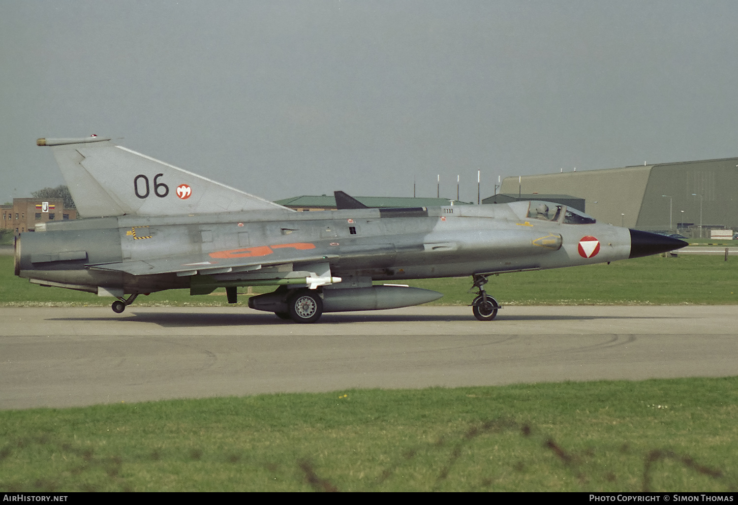 Aircraft Photo of 06 | Saab J35Oe Draken | Austria - Air Force | AirHistory.net #604645