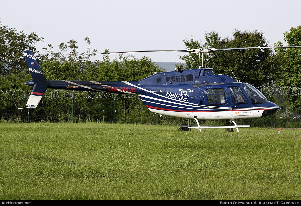 Aircraft Photo of OK-HCE | Bell 206B-3 JetRanger III | Heli Czech | AirHistory.net #604651