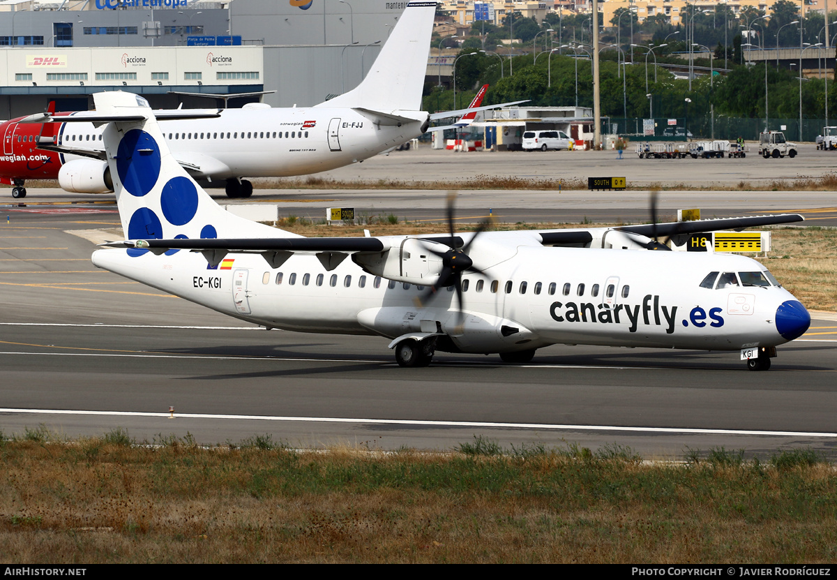 Aircraft Photo of EC-KGI | ATR ATR-72-500 (ATR-72-212A) | Canaryfly | AirHistory.net #604659