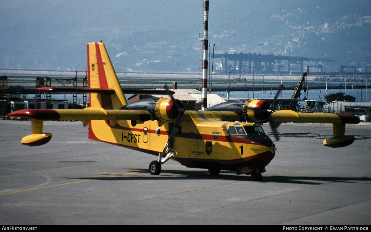 Aircraft Photo of I-CFST | Canadair CL-215-V (CL-215-1A10) | Italy - Corpo Forestale (CFS) | AirHistory.net #604666