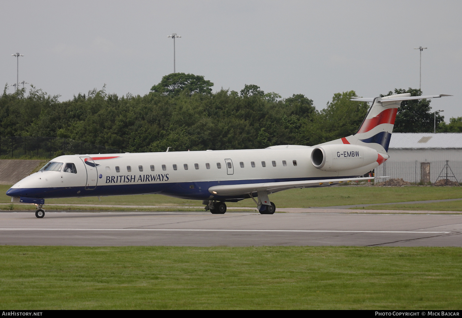 Aircraft Photo of G-EMBW | Embraer ERJ-145EU (EMB-145EU) | British Airways | AirHistory.net #604669