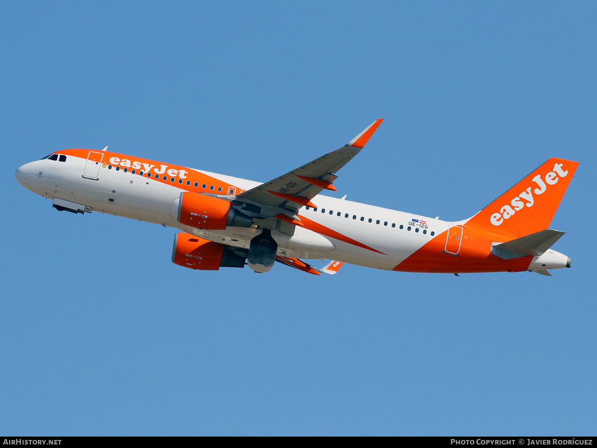 Aircraft Photo of OE-IZG | Airbus A320-214 | EasyJet | AirHistory.net #604676