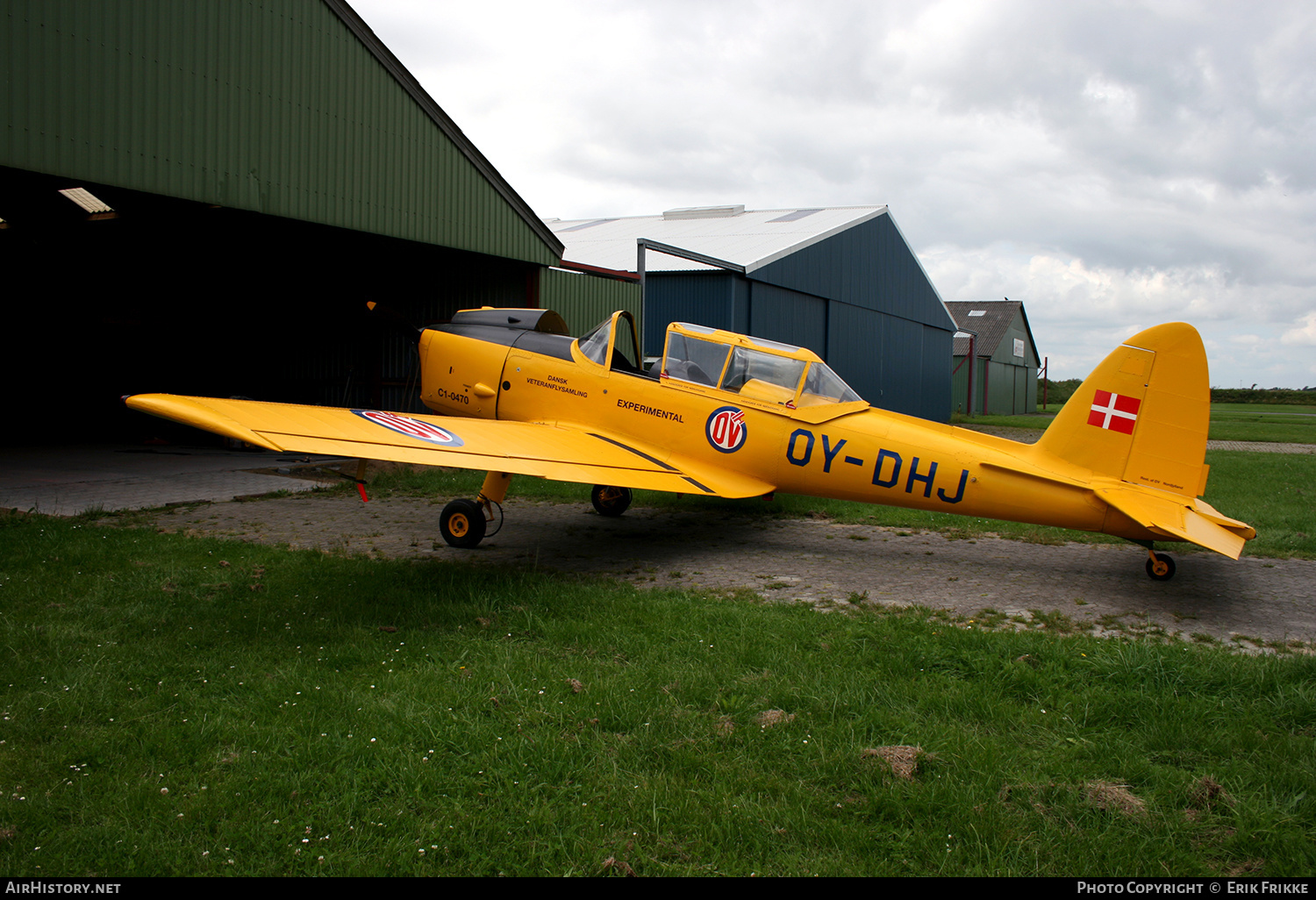 Aircraft Photo of OY-DHJ | De Havilland Canada DHC-1 Chipmunk Mk21 | Dansk Veteranflysamling | AirHistory.net #604677