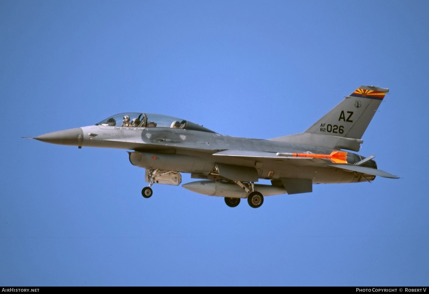 Aircraft Photo of 82-1026 / AF82026 | General Dynamics F-16B Fighting Falcon | USA - Air Force | AirHistory.net #604685