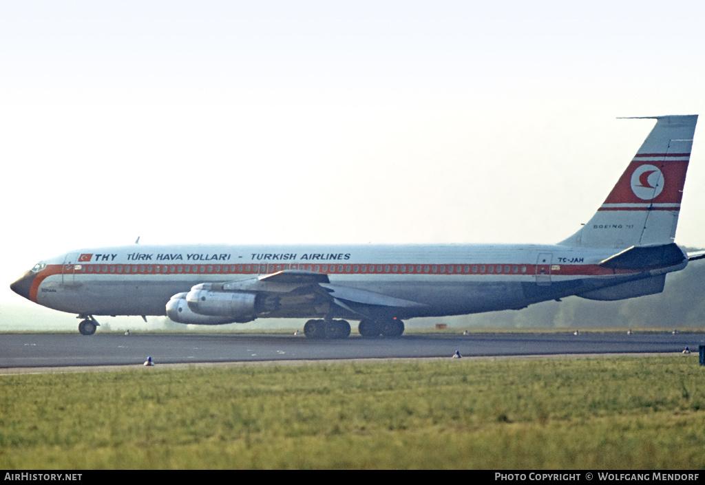Aircraft Photo of TC-JAH | Boeing 707-321 | THY Türk Hava Yolları - Turkish Airlines | AirHistory.net #604687