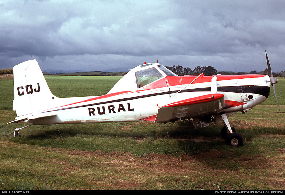 Aircraft Photo of ZK-CQJ / CQJ | Cessna A188 AgWagon 300 | Rural Aviation | AirHistory.net #604700
