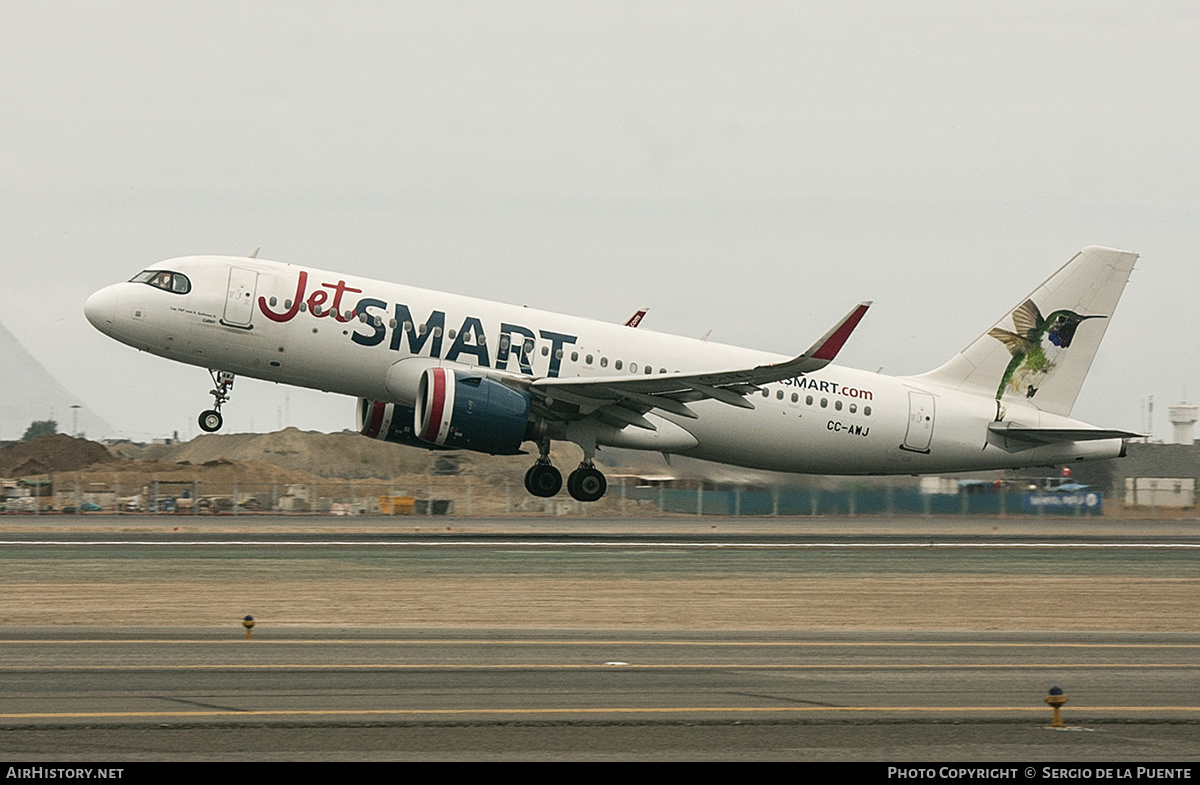 Aircraft Photo of CC-AWJ | Airbus A320-271N | JetSmart | AirHistory.net #604707