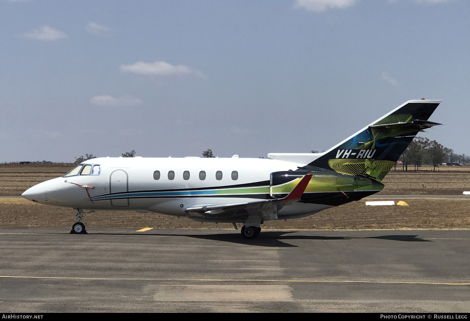 Aircraft Photo of VH-RIU | Raytheon Hawker 800XP | AirHistory.net #604710