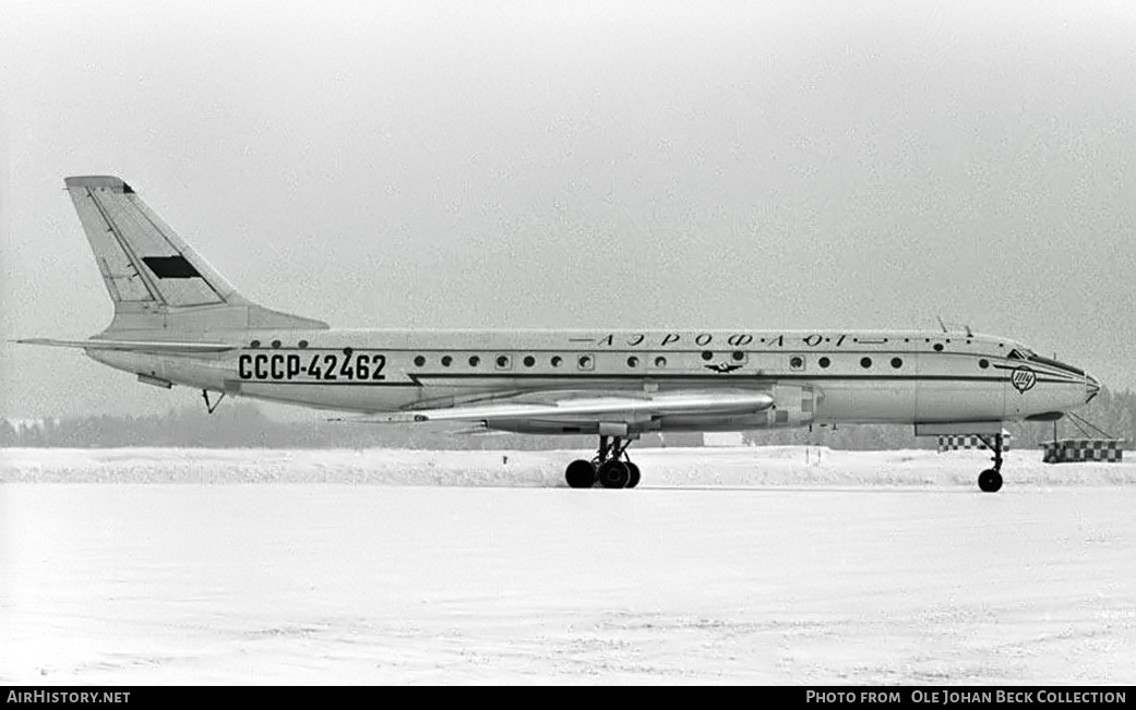 Aircraft Photo of CCCP-42462 | Tupolev Tu-104A | Aeroflot | AirHistory.net #604738