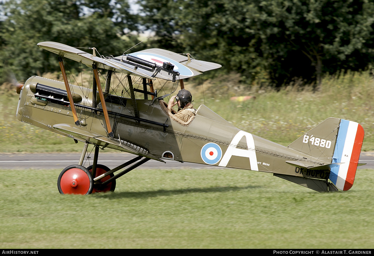 Aircraft Photo of OK-HUP-02 / B4880 | Replica Plans SE-5A | UK - Air Force | AirHistory.net #604739