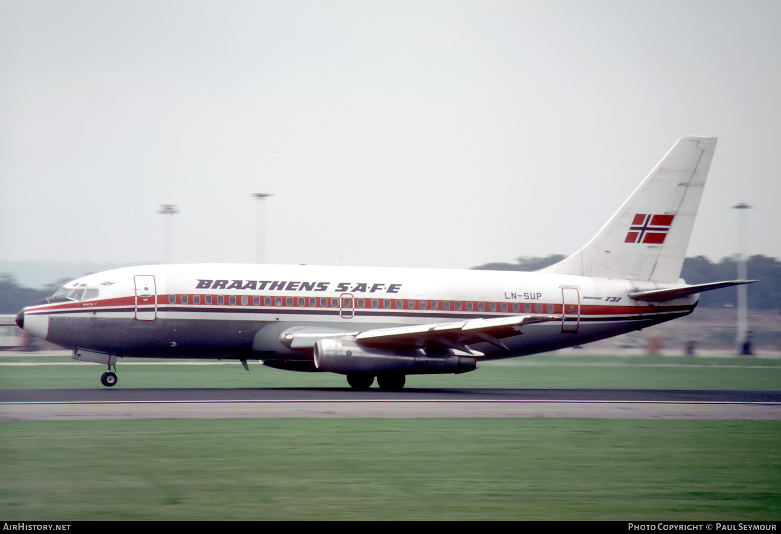 Aircraft Photo of LN-SUP | Boeing 737-205 | Braathens SAFE | AirHistory.net #604769
