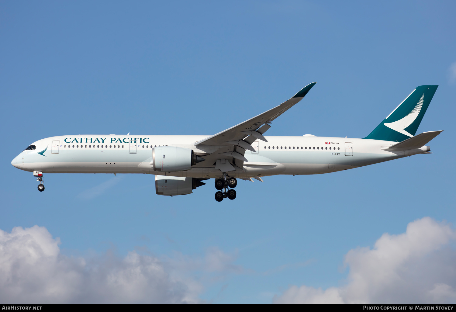 Aircraft Photo of B-LRV | Airbus A350-941 | Cathay Pacific Airways | AirHistory.net #604780