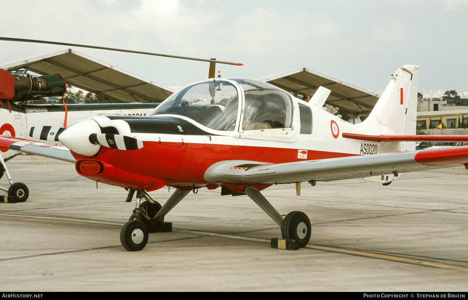 Aircraft Photo of AS0020 | Scottish Aviation Bulldog T1 | Malta - Air Force | AirHistory.net #604786