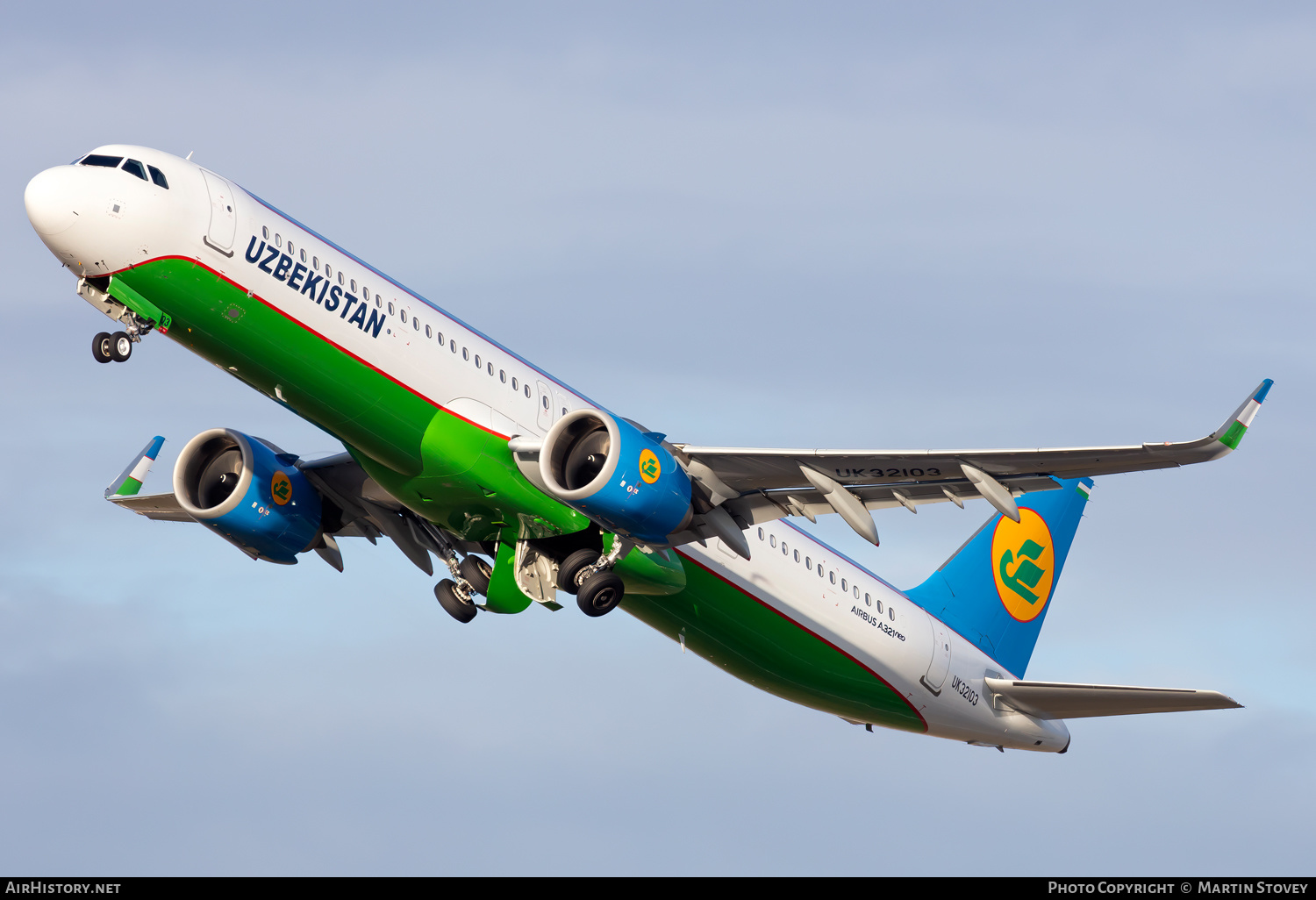 Aircraft Photo of UK32103 | Airbus A321-253NX | Uzbekistan Airways | AirHistory.net #604788