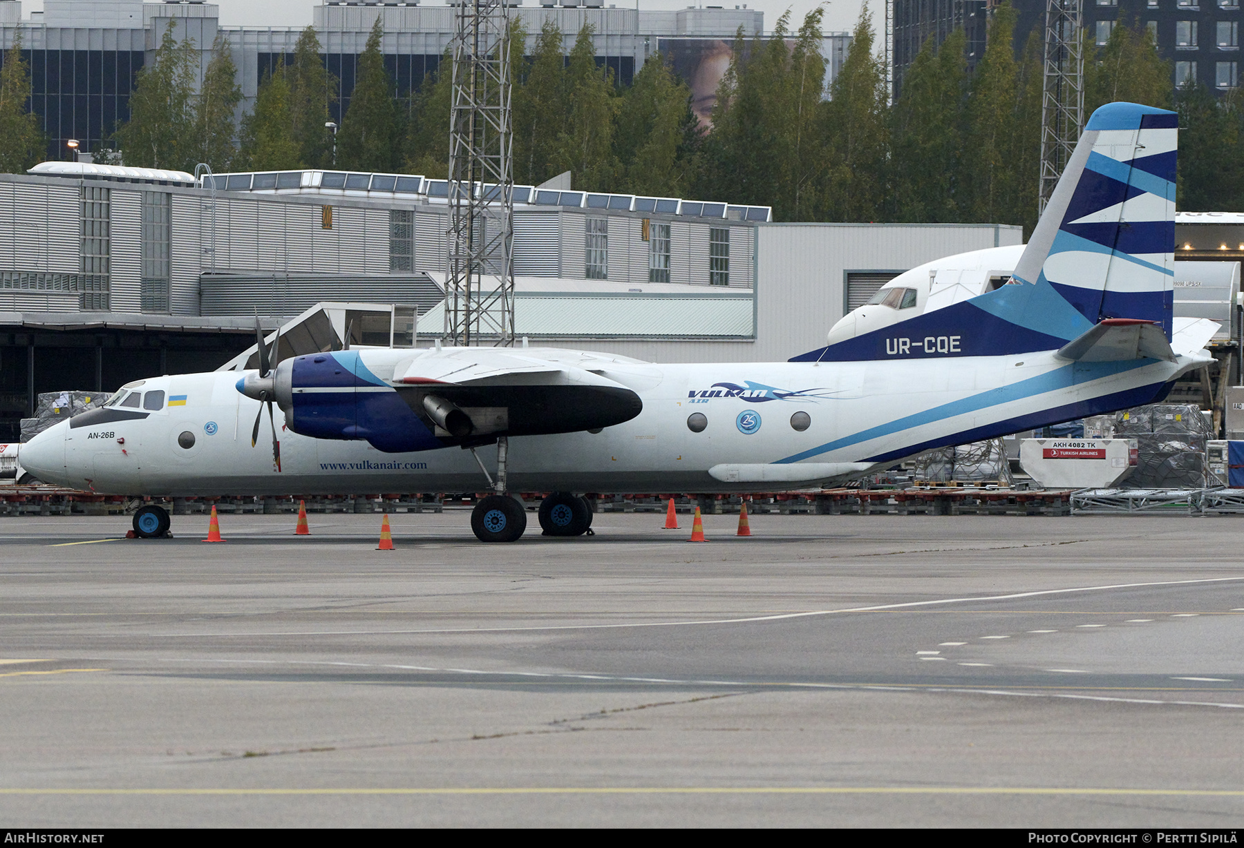 Aircraft Photo of UR-CQE | Antonov An-26B | Vulkan Air | AirHistory.net #604798