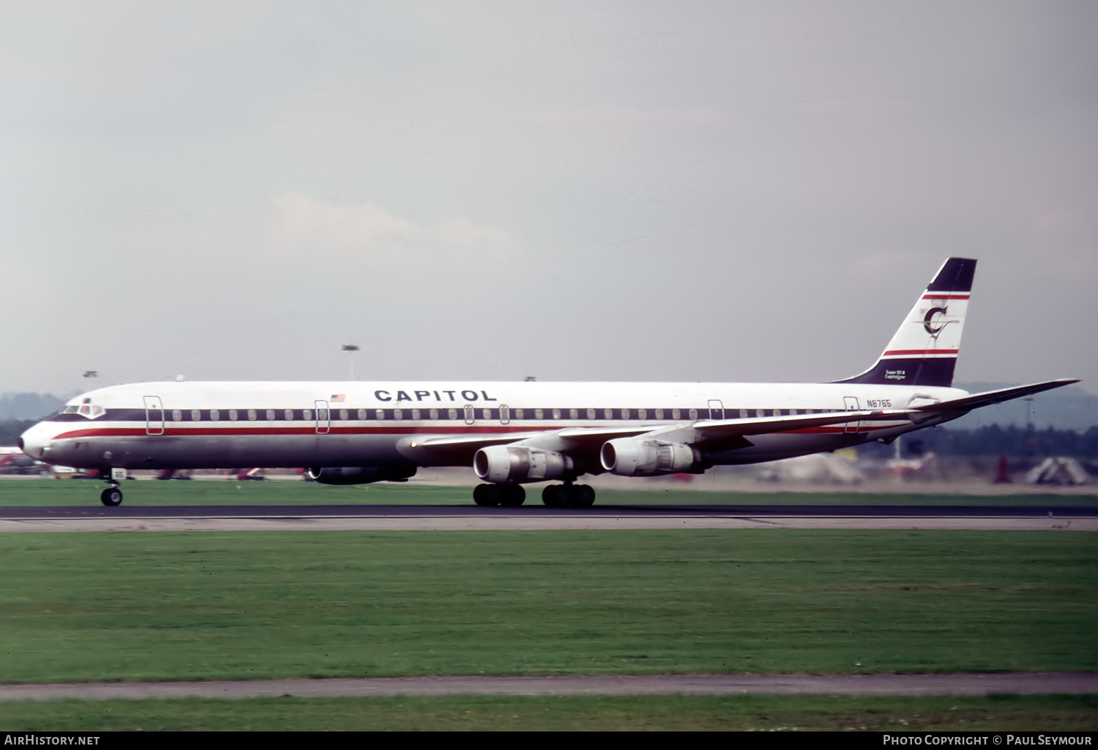 Aircraft Photo of N8765 | McDonnell Douglas DC-8-61 | Capitol International Airways | AirHistory.net #604808