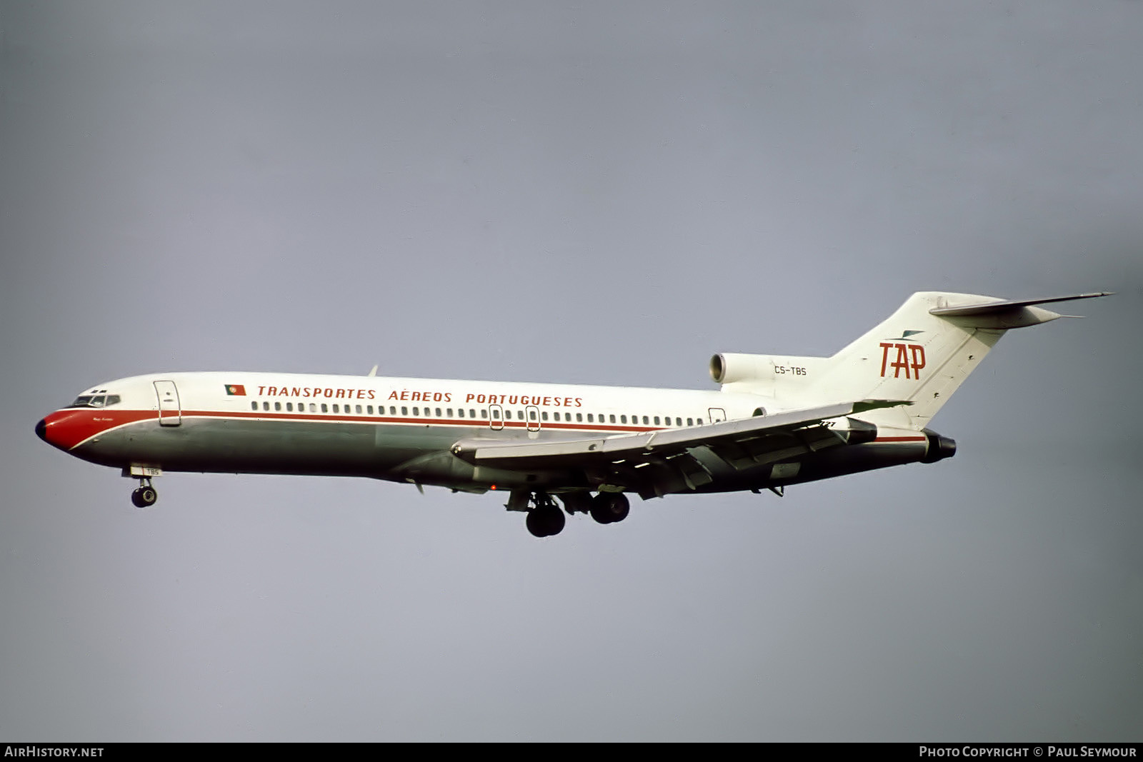 Aircraft Photo of CS-TBS | Boeing 727-282/Adv | TAP - Transportes Aéreos Portugueses | AirHistory.net #604815