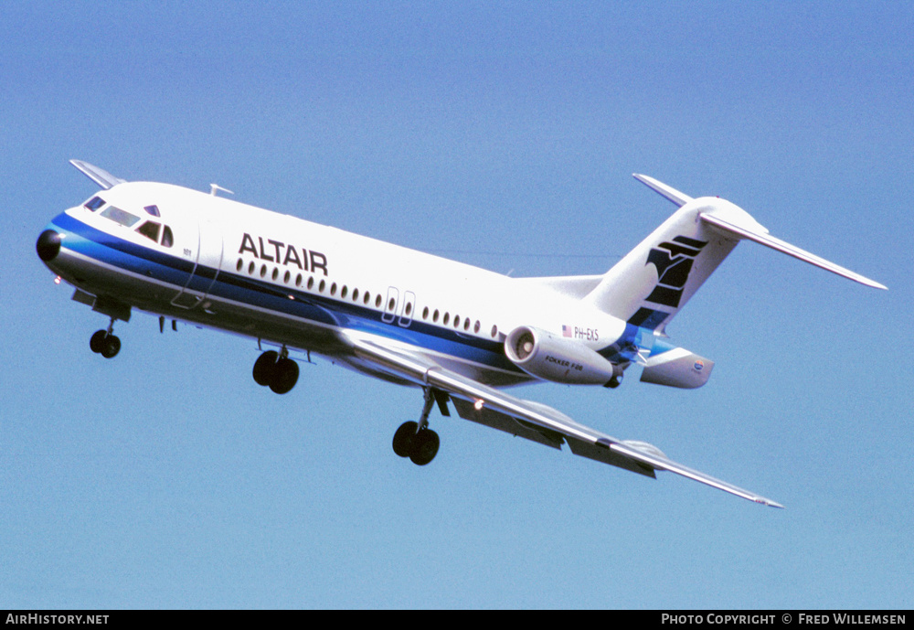 Aircraft Photo of PH-EXS | Fokker F28-4000 Fellowship | Altair Airlines | AirHistory.net #604825