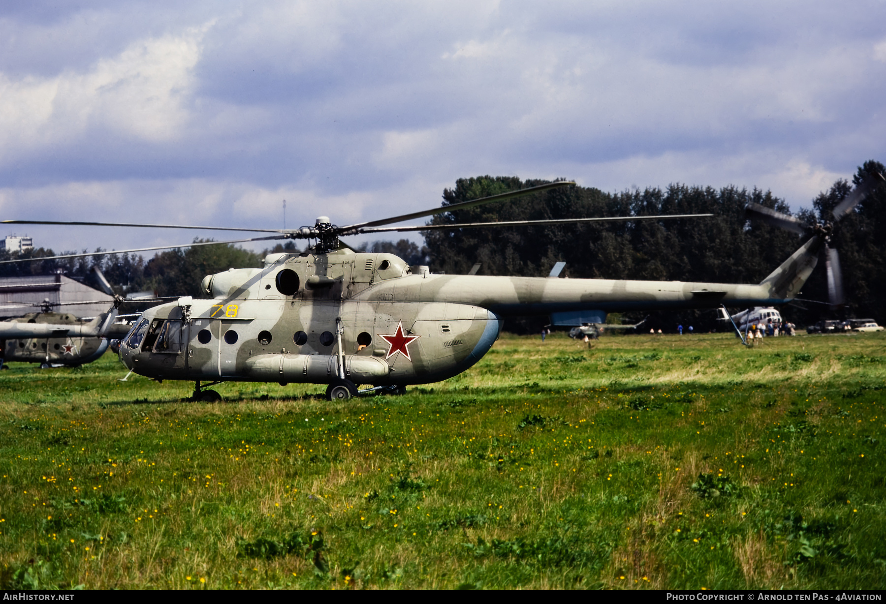 Aircraft Photo of 78 yellow | Mil Mi-8MT | Russia - Air Force | AirHistory.net #604836
