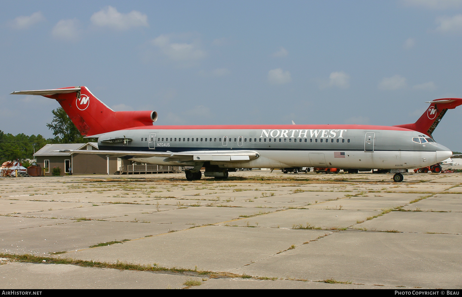 Aircraft Photo of N204US | Boeing 727-251 | Northwest Airlines | AirHistory.net #604837