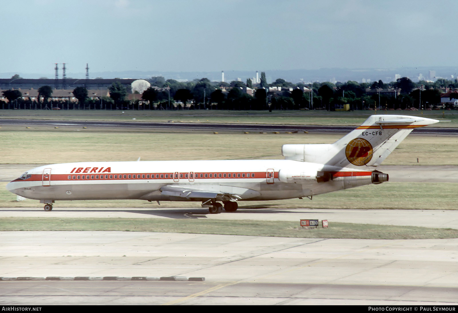 Aircraft Photo of EC-CFB | Boeing 727-256/Adv | Iberia | AirHistory.net #604852