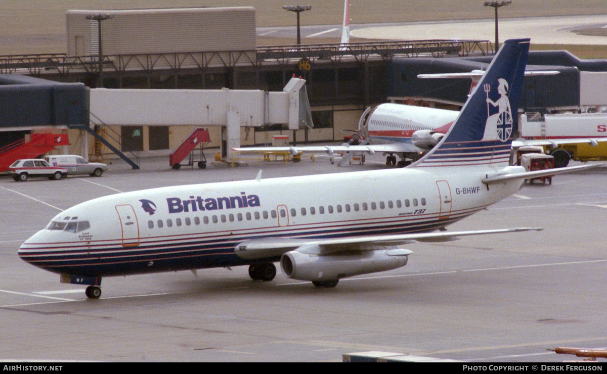 Aircraft Photo of G-BHWF | Boeing 737-204/Adv | Britannia Airways | AirHistory.net #604865