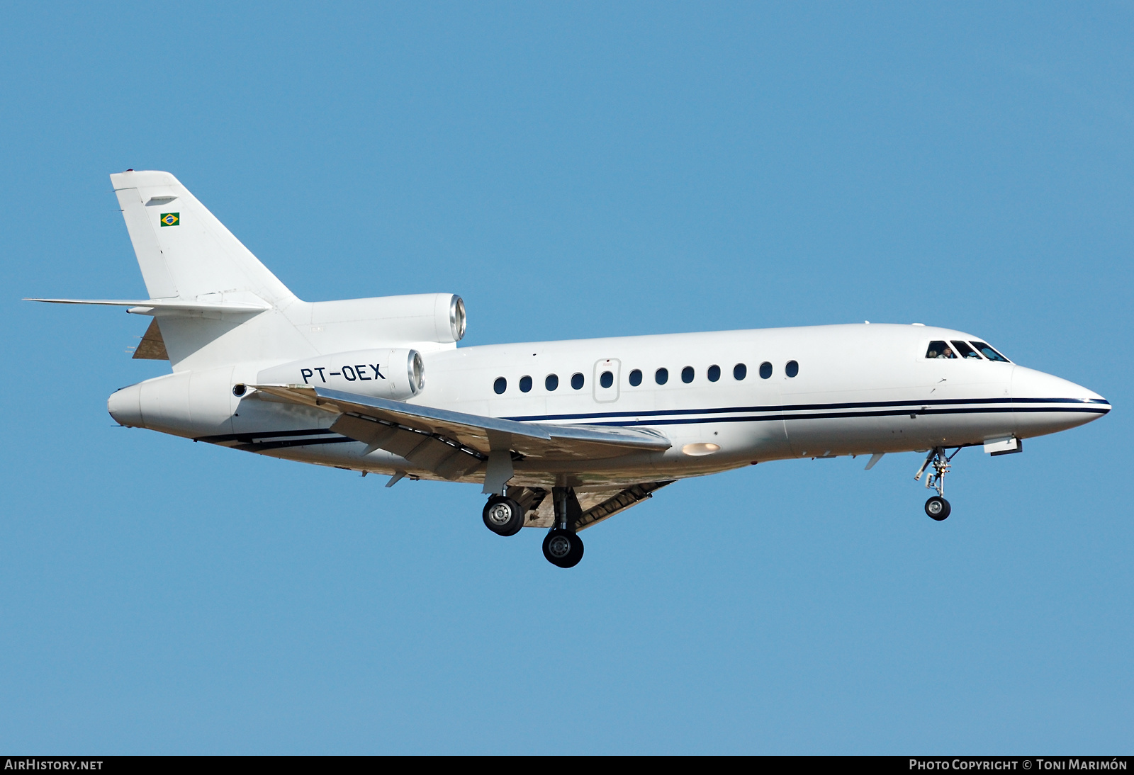 Aircraft Photo of PT-OEX | Dassault Falcon 900 | AirHistory.net #604869