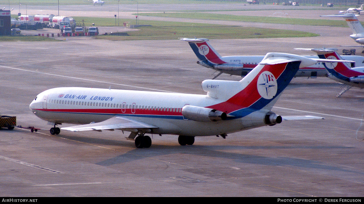 Aircraft Photo of G-BHVT | Boeing 727-212/Adv | Dan-Air London | AirHistory.net #604877
