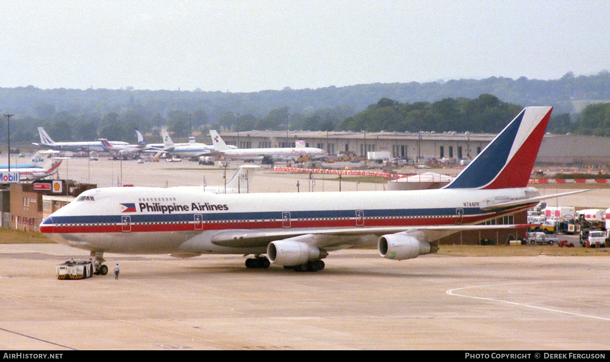 Aircraft Photo of N744PR | Boeing 747-2F6B | Philippine Airlines | AirHistory.net #604878