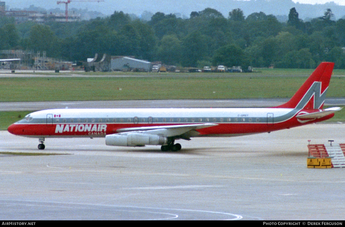 Aircraft Photo of C-GMXY | McDonnell Douglas DC-8-62 | Nationair | AirHistory.net #604892